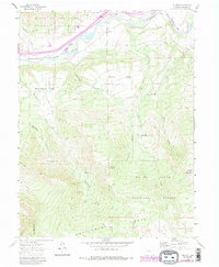 Download a high-resolution, GPS-compatible USGS topo map for Rulison, CO (1988 edition)