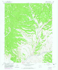 Download a high-resolution, GPS-compatible USGS topo map for Russell, CO (1982 edition)