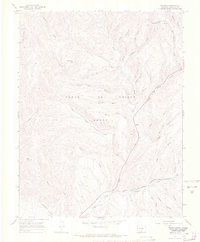 Download a high-resolution, GPS-compatible USGS topo map for Russell, CO (1971 edition)