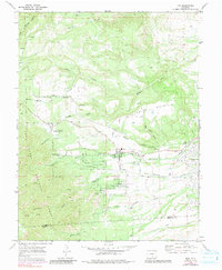 Download a high-resolution, GPS-compatible USGS topo map for Rye, CO (1991 edition)
