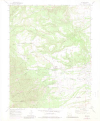 Download a high-resolution, GPS-compatible USGS topo map for Rye, CO (1985 edition)
