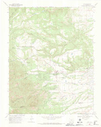 Download a high-resolution, GPS-compatible USGS topo map for Rye, CO (1972 edition)