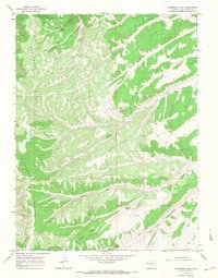 Download a high-resolution, GPS-compatible USGS topo map for Sagebrush Hill, CO (1968 edition)