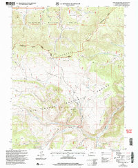 Download a high-resolution, GPS-compatible USGS topo map for Saguache Park, CO (2005 edition)