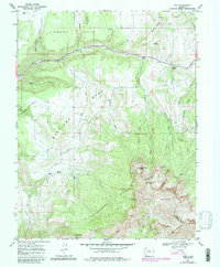 Download a high-resolution, GPS-compatible USGS topo map for Sams, CO (1984 edition)