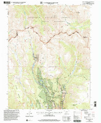 preview thumbnail of historical topo map of Mineral County, CO in 2001