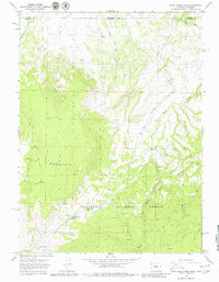 Download a high-resolution, GPS-compatible USGS topo map for Sand Creek Pass, CO (1980 edition)