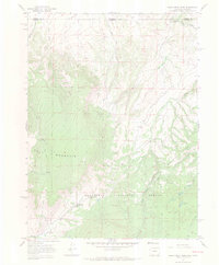 preview thumbnail of historical topo map of Larimer County, CO in 1967