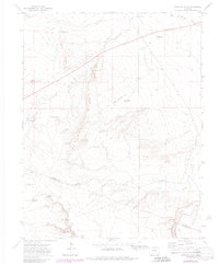 Download a high-resolution, GPS-compatible USGS topo map for Sanford Hills, CO (1985 edition)