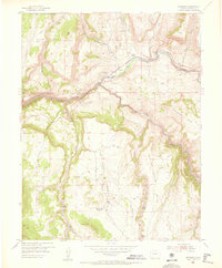 Download a high-resolution, GPS-compatible USGS topo map for Sapinero, CO (1956 edition)