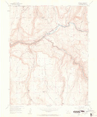 Download a high-resolution, GPS-compatible USGS topo map for Sapinero, CO (1963 edition)
