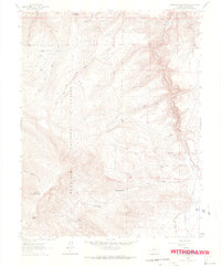 Download a high-resolution, GPS-compatible USGS topo map for Sawtooth Mountain, CO (1964 edition)