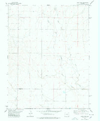 Download a high-resolution, GPS-compatible USGS topo map for Scott Draw, CO (1978 edition)