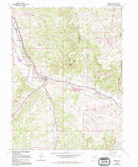 Download a high-resolution, GPS-compatible USGS topo map for Sedalia, CO (1994 edition)