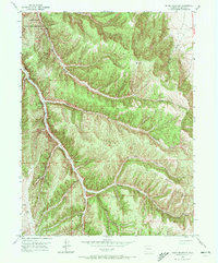 Download a high-resolution, GPS-compatible USGS topo map for Segar Mountain, CO (1972 edition)