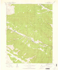 Download a high-resolution, GPS-compatible USGS topo map for Shawnee, CO (1957 edition)
