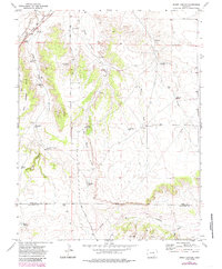 preview thumbnail of historical topo map of Otero County, CO in 1972