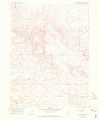 Download a high-resolution, GPS-compatible USGS topo map for Sheephead Basin, CO (1969 edition)