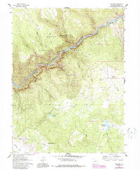 Download a high-resolution, GPS-compatible USGS topo map for Shoshone, CO (1988 edition)
