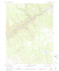 Download a high-resolution, GPS-compatible USGS topo map for Shoshone, CO (1984 edition)