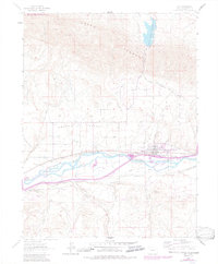 Download a high-resolution, GPS-compatible USGS topo map for Silt, CO (1984 edition)