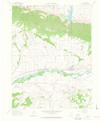 Download a high-resolution, GPS-compatible USGS topo map for Silt, CO (1964 edition)