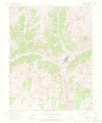 Download a high-resolution, GPS-compatible USGS topo map for Silverton, CO (1969 edition)