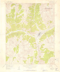 Download a high-resolution, GPS-compatible USGS topo map for Silverton, CO (1957 edition)