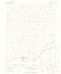 Download a high-resolution, GPS-compatible USGS topo map for Simla, CO (1973 edition)