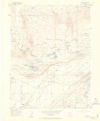 Download a high-resolution, GPS-compatible USGS topo map for Skyway, CO (1960 edition)