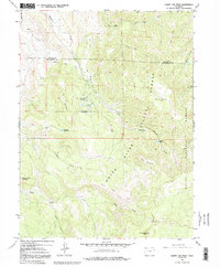 Download a high-resolution, GPS-compatible USGS topo map for Sleepy Cat Peak, CO (1992 edition)