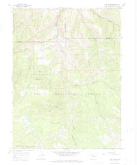Download a high-resolution, GPS-compatible USGS topo map for Slide Creek, CO (1975 edition)