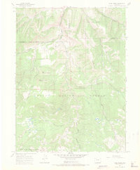 Download a high-resolution, GPS-compatible USGS topo map for Slide Creek, CO (1969 edition)