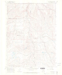 Download a high-resolution, GPS-compatible USGS topo map for Slide Creek, CO (1969 edition)