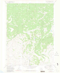 Download a high-resolution, GPS-compatible USGS topo map for Slide Mountain, CO (1981 edition)