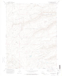 preview thumbnail of historical topo map of Mesa County, CO in 1973