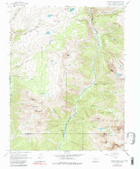 Download a high-resolution, GPS-compatible USGS topo map for Snowdon Peak, CO (1984 edition)
