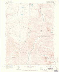 Download a high-resolution, GPS-compatible USGS topo map for Snowdon Peak, CO (1967 edition)