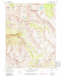 Download a high-resolution, GPS-compatible USGS topo map for Snowmass Mtn, CO (1986 edition)