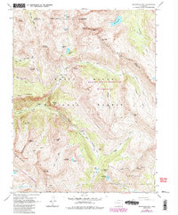 Download a high-resolution, GPS-compatible USGS topo map for Snowmass Mtn, CO (1988 edition)