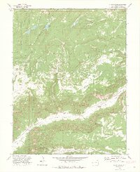 preview thumbnail of historical topo map of Mesa County, CO in 1972