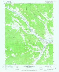 Download a high-resolution, GPS-compatible USGS topo map for South Fork West, CO (1968 edition)