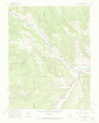 Download a high-resolution, GPS-compatible USGS topo map for South Fork West, CO (1969 edition)