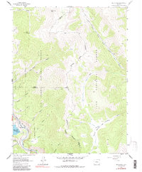Download a high-resolution, GPS-compatible USGS topo map for South Peak, CO (1986 edition)
