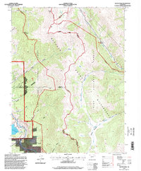 Download a high-resolution, GPS-compatible USGS topo map for South Peak, CO (1998 edition)
