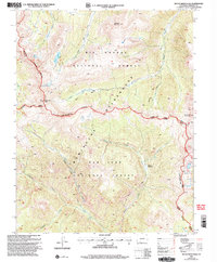 Download a high-resolution, GPS-compatible USGS topo map for South River Peak, CO (2005 edition)