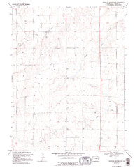 preview thumbnail of historical topo map of Kit Carson County, CO in 1970
