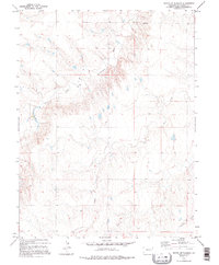 Download a high-resolution, GPS-compatible USGS topo map for South of Flagler, CO (1995 edition)