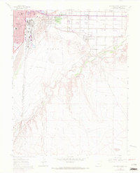 Download a high-resolution, GPS-compatible USGS topo map for Southeast Pueblo, CO (1972 edition)