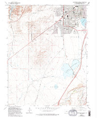 Download a high-resolution, GPS-compatible USGS topo map for Southwest Pueblo, CO (1994 edition)